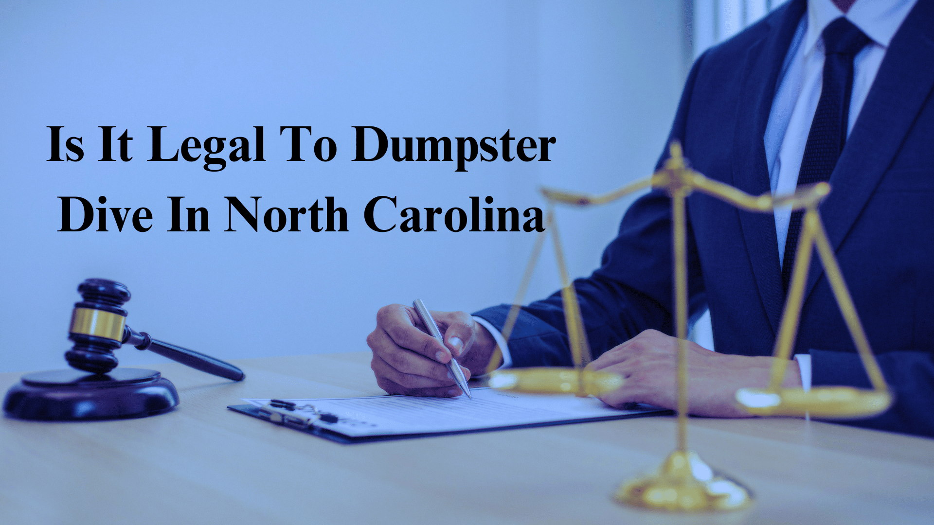 Is It Legal To Dumpster Dive In North Carolina